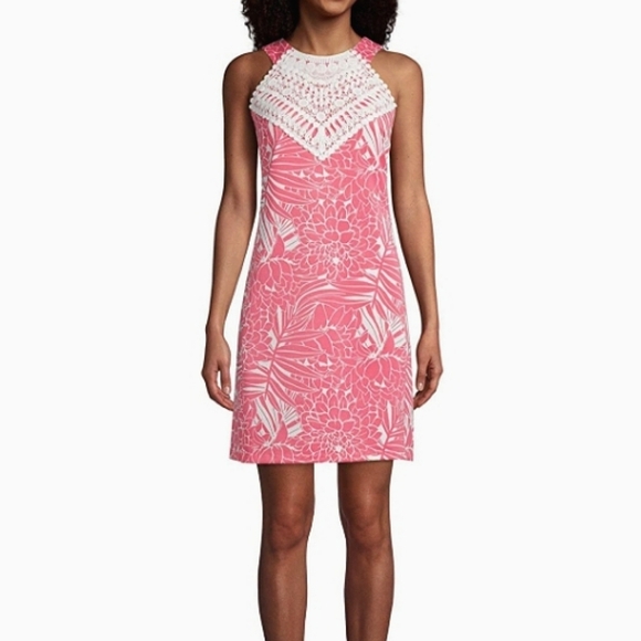 Pappagallo Dresses & Skirts - NWT PAPPAGALLO | Embroidered Scuba Sheath